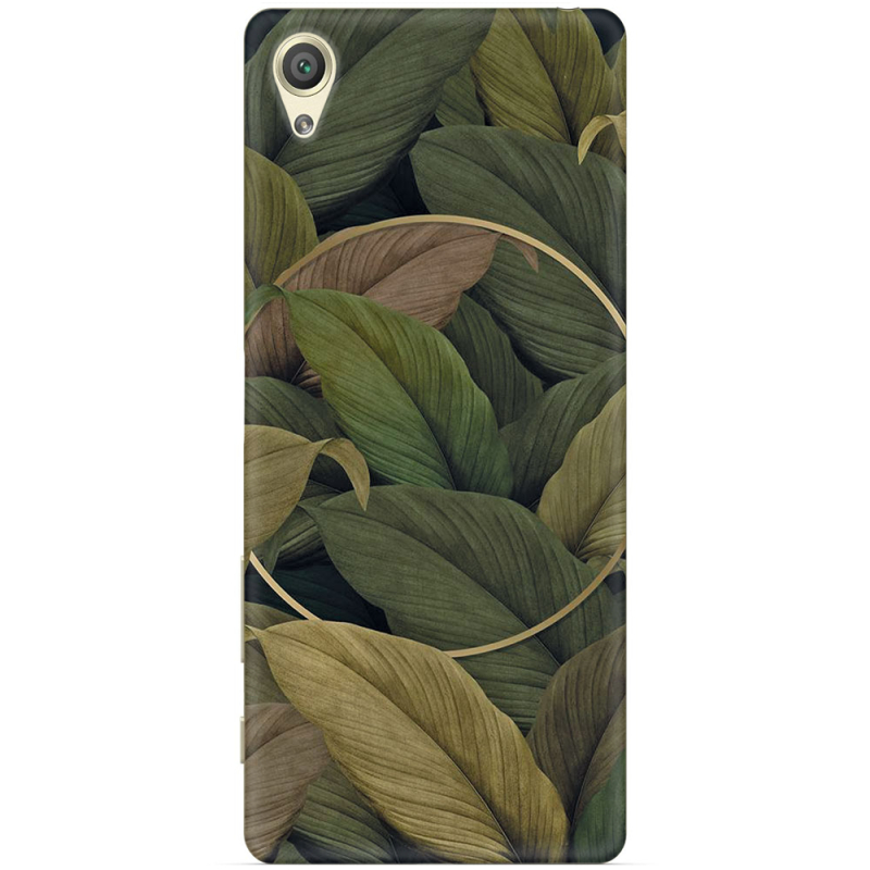 Чехол Uprint Sony Xperia XA F3112 Leaf