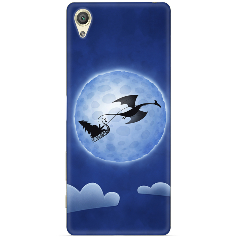 Чехол Uprint Sony Xperia XA F3112 Christmas Dragon