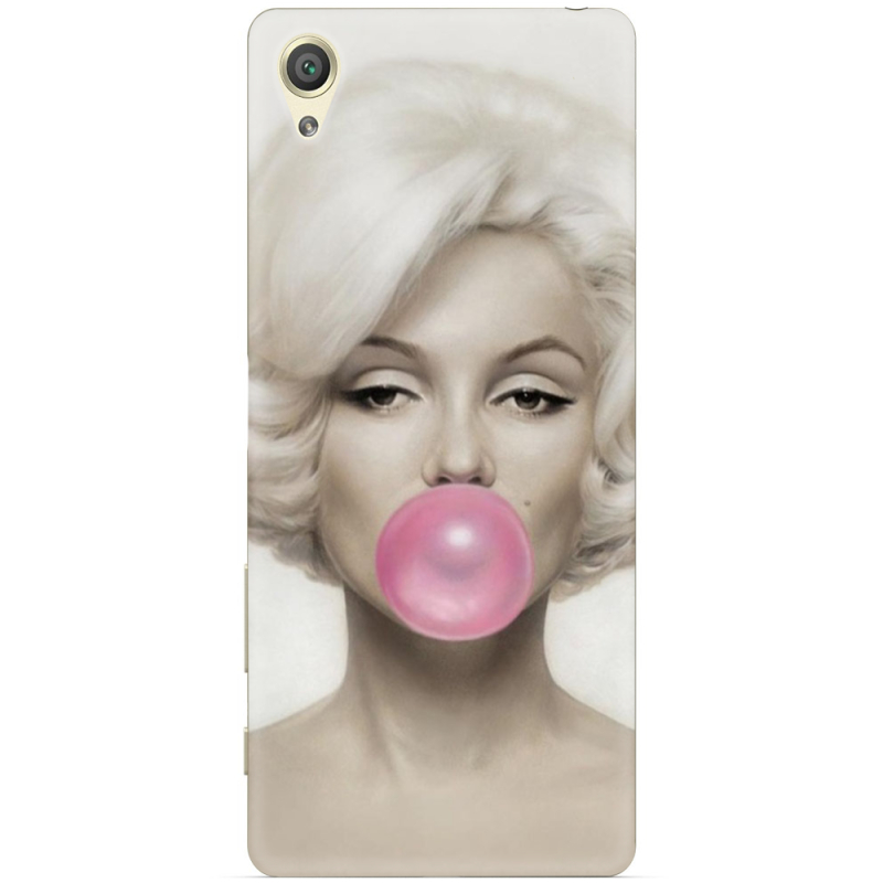 Чехол Uprint Sony Xperia XA F3112 Marilyn Monroe Bubble Gum