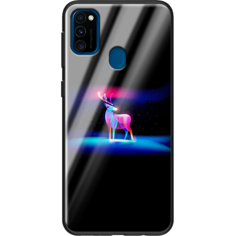 Защитный чехол BoxFace Glossy Panel Samsung Galaxy M21 Fantasy Deer