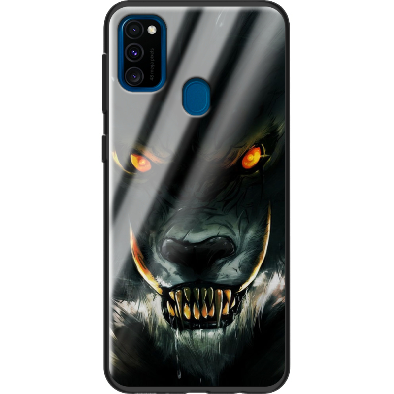 Защитный чехол BoxFace Glossy Panel Samsung Galaxy M21 Werewolf