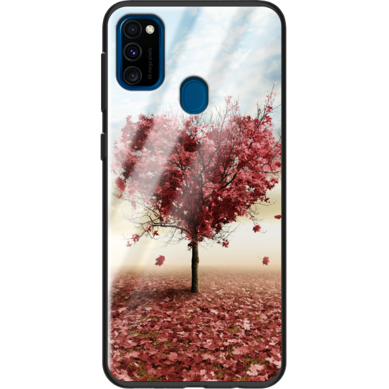 Защитный чехол BoxFace Glossy Panel Samsung Galaxy M21 Tree of Love