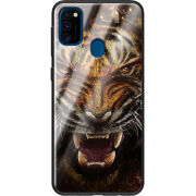 Защитный чехол BoxFace Glossy Panel Samsung Galaxy M21 Tiger