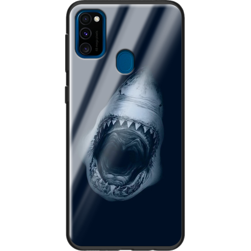 Защитный чехол BoxFace Glossy Panel Samsung Galaxy M21 Shark