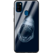 Защитный чехол BoxFace Glossy Panel Samsung Galaxy M21 Shark