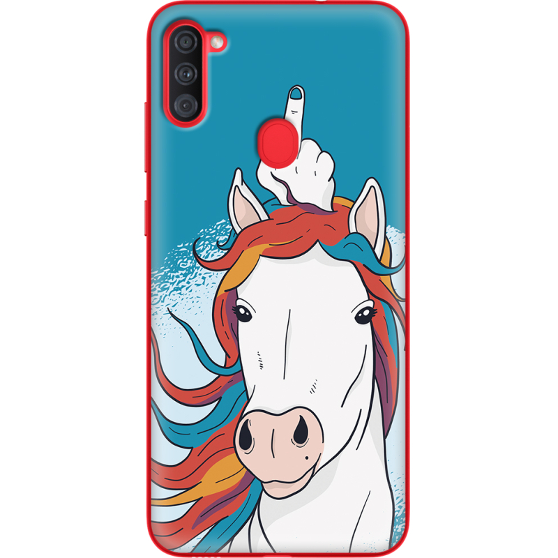 Чехол BoxFace Samsung Galaxy A11 (A115) Fuck Unicorn