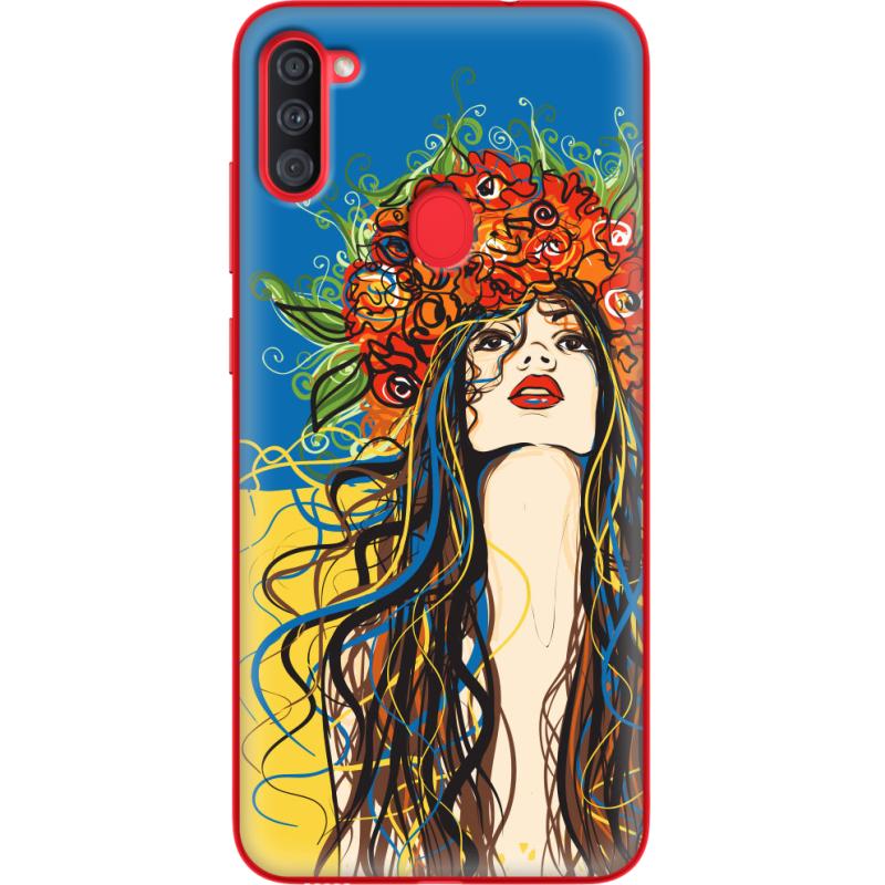 Чехол BoxFace Samsung Galaxy A11 (A115) Ukraine Girl