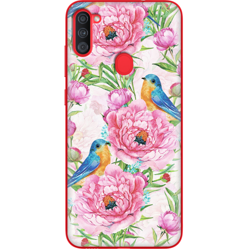Чехол BoxFace Samsung Galaxy A11 (A115) Birds and Flowers