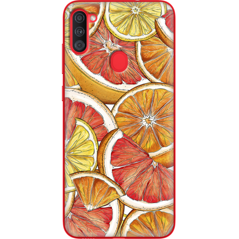 Чехол BoxFace Samsung Galaxy A11 (A115) Citrus Pattern
