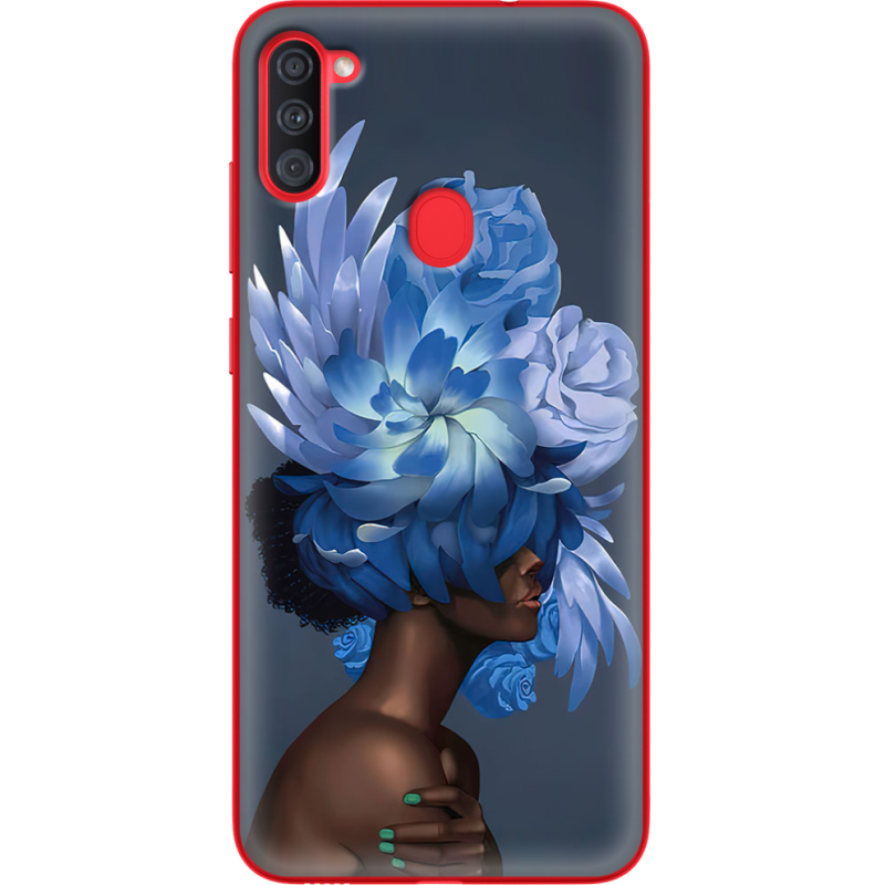 Чехол BoxFace Samsung Galaxy A11 (A115) Exquisite Blue Flowers