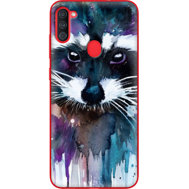 Чехол BoxFace Samsung Galaxy A11 (A115) Акварельный енот
