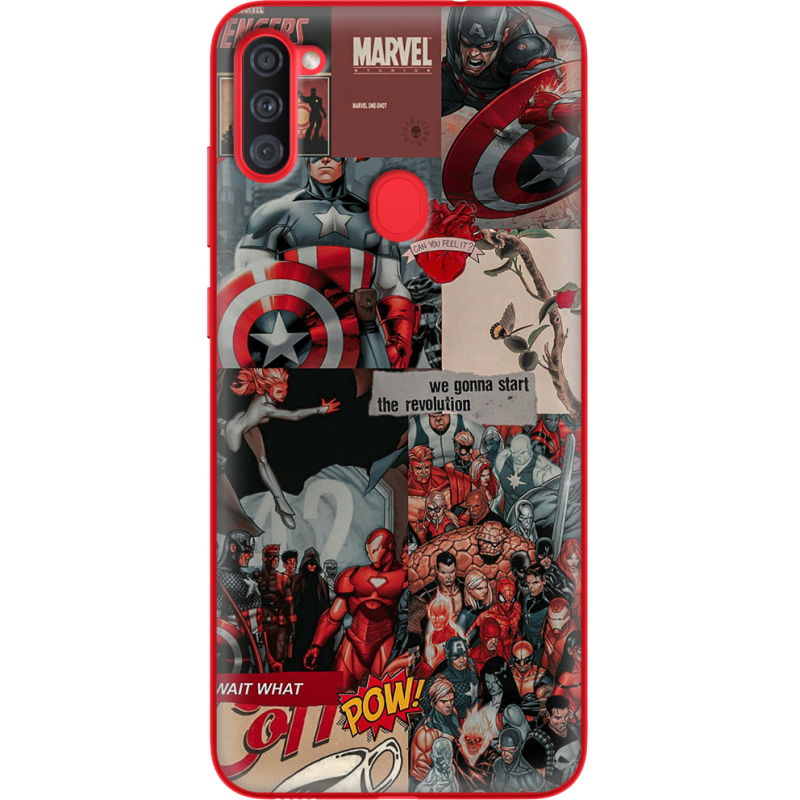 Чехол BoxFace Samsung Galaxy A11 (A115) Marvel Avengers