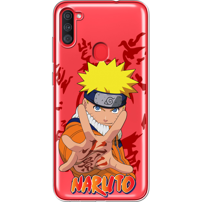 Прозрачный чехол BoxFace Samsung Galaxy A11 (A115) Naruto