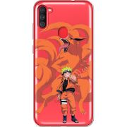 Прозрачный чехол BoxFace Samsung Galaxy A11 (A115) Naruto and Kurama