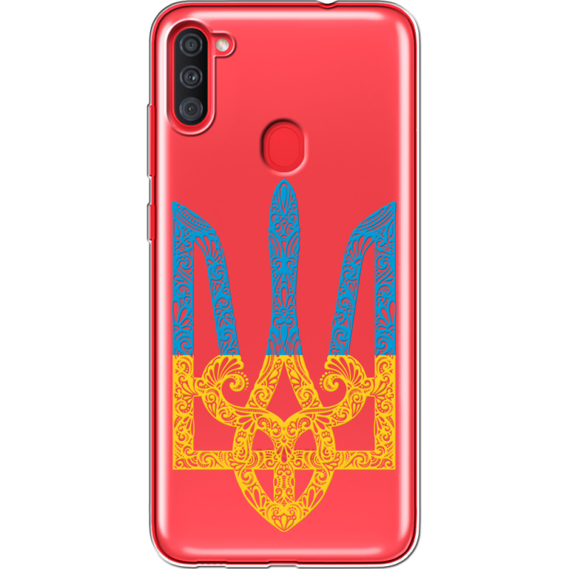 Прозрачный чехол BoxFace Samsung Galaxy A11 (A115) Gold Trident