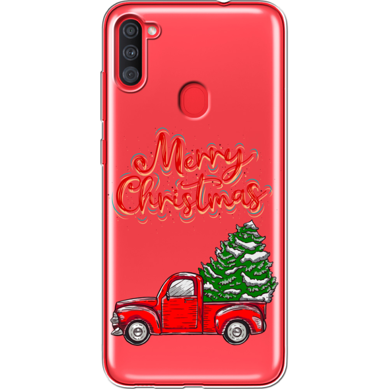 Прозрачный чехол BoxFace Samsung Galaxy A11 (A115) Holiday Car