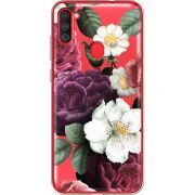 Прозрачный чехол BoxFace Samsung Galaxy A11 (A115) Floral Dark Dreams