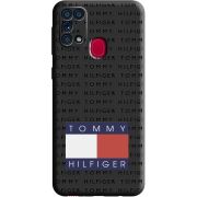 Черный чехол BoxFace Samsung M315 Galaxy M31 Tommy Print