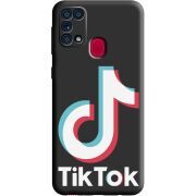 Черный чехол BoxFace Samsung M315 Galaxy M31 Tik Tok