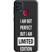 Черный чехол BoxFace Samsung M315 Galaxy M31 Limited Edition