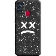 Черный чехол BoxFace Samsung M315 Galaxy M31 Sad Way