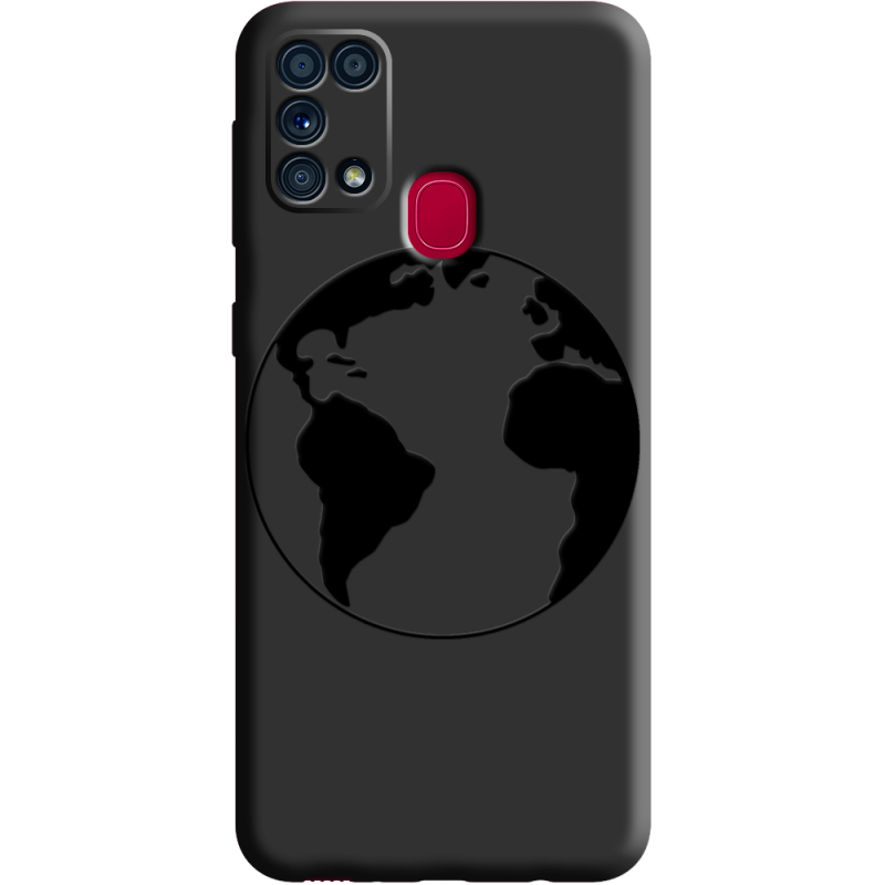 Черный чехол BoxFace Samsung M315 Galaxy M31 Earth