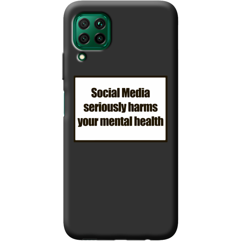 Черный чехол BoxFace Huawei P40 Lite 