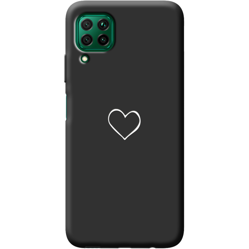 Черный чехол BoxFace Huawei P40 Lite My Heart