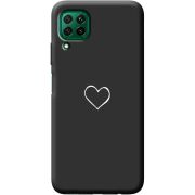 Черный чехол BoxFace Huawei P40 Lite My Heart
