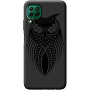 Черный чехол BoxFace Huawei P40 Lite Owl