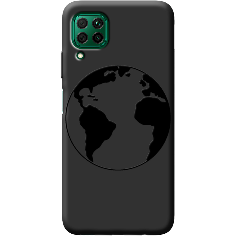 Черный чехол BoxFace Huawei P40 Lite Earth