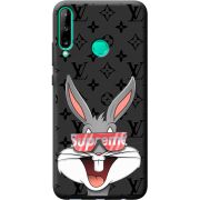 Черный чехол BoxFace Huawei P40 Lite E looney bunny