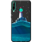 Черный чехол BoxFace Huawei P40 Lite E Lighthouse