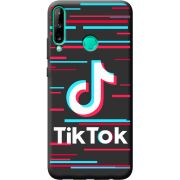 Черный чехол BoxFace Huawei P40 Lite E Tik Tok