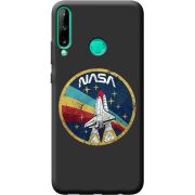 Черный чехол BoxFace Huawei P40 Lite E NASA