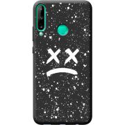 Черный чехол BoxFace Huawei P40 Lite E Sad Way