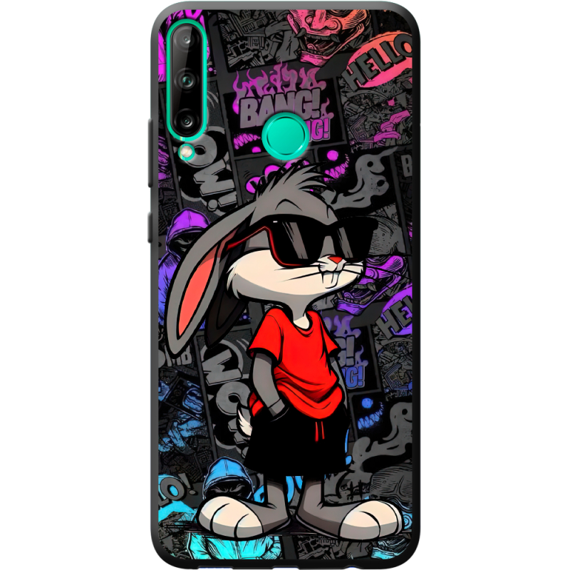 Черный чехол BoxFace Huawei P40 Lite E Малий вухань