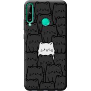 Черный чехол BoxFace Huawei P40 Lite E 