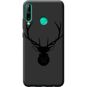 Черный чехол BoxFace Huawei P40 Lite E Deer