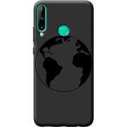 Черный чехол BoxFace Huawei P40 Lite E Earth