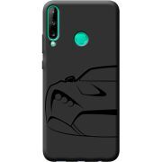 Черный чехол BoxFace Huawei P40 Lite E Sportcar