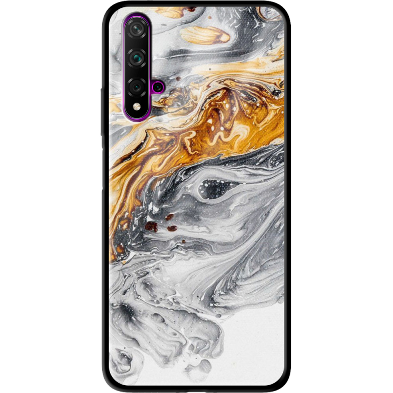 Защитный чехол BoxFace Glossy Panel Honor 20 Gold With Silver
