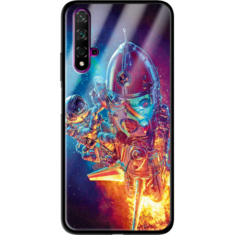 Защитный чехол BoxFace Glossy Panel Honor 20 Astronaut in Space