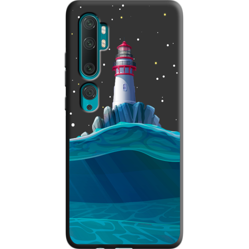 Черный чехол BoxFace Xiaomi Mi Note 10 / Mi Note 10 Pro Lighthouse