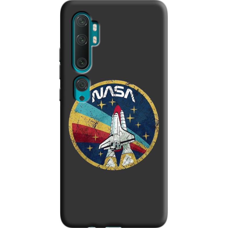 Черный чехол BoxFace Xiaomi Mi Note 10 / Mi Note 10 Pro NASA