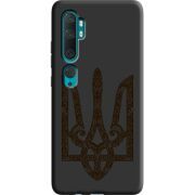 Черный чехол BoxFace Xiaomi Mi Note 10 / Mi Note 10 Pro Ukrainian Trident