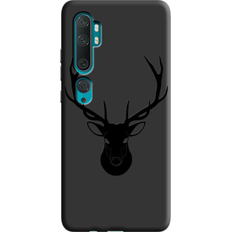 Черный чехол BoxFace Xiaomi Mi Note 10 / Mi Note 10 Pro Deer