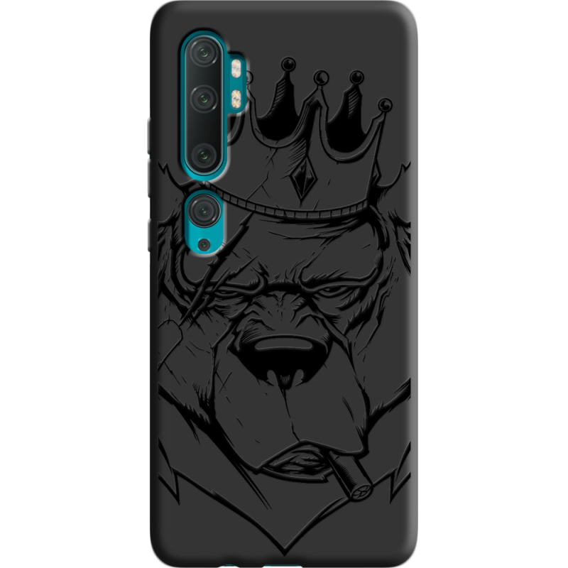 Черный чехол BoxFace Xiaomi Mi Note 10 / Mi Note 10 Pro Bear King