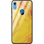 Защитный чехол BoxFace Glossy Panel Huawei Y6s Yellow Marble