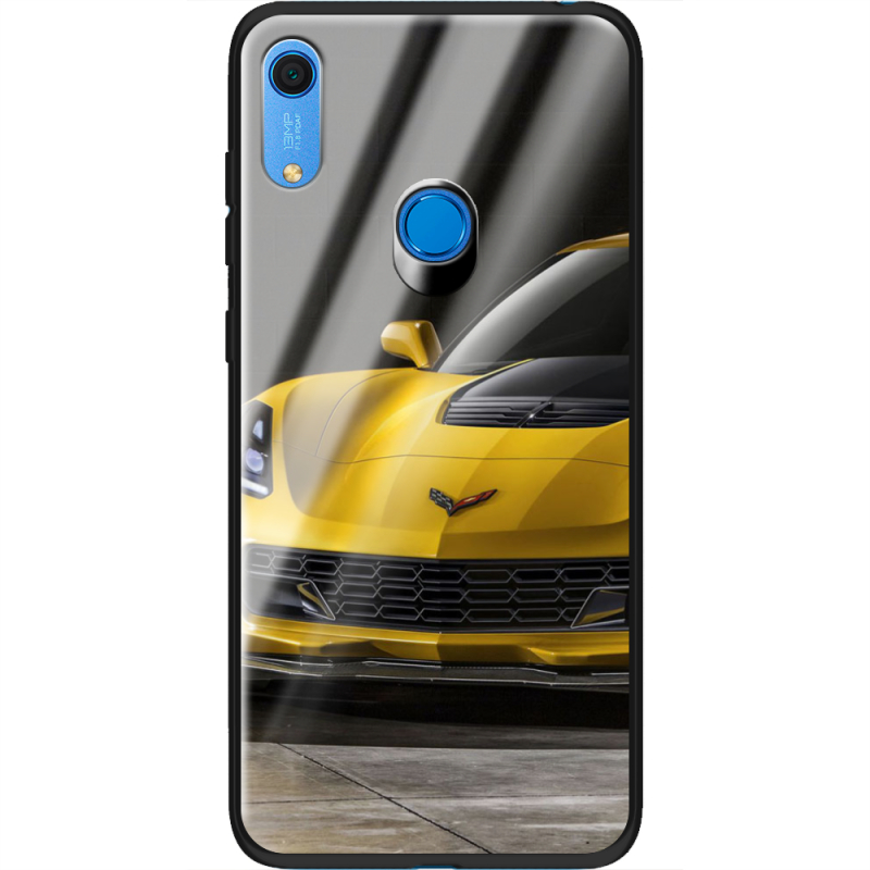 Защитный чехол BoxFace Glossy Panel Huawei Y6s Corvette Z06